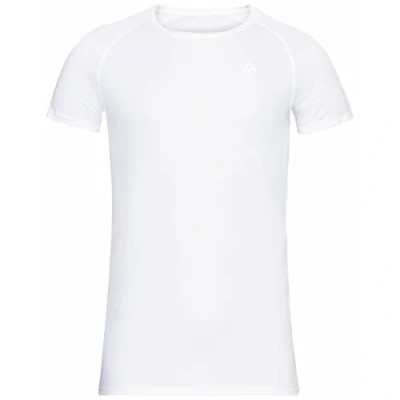 Abbildung von Odlo Herren Active F dry Light Funktionsunterwäsche Kurzarm Shirt, Weiß, L EU