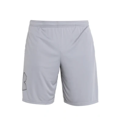 Abbildung von Under Armour UA TECH Graphic kurze Sporthose, Herren, Größe: Medium, Steel/black