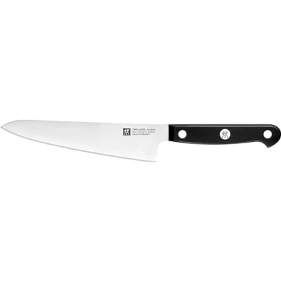 Abbildung von ZWILLING Gourmet Kochmesser Compact, 14 cm, Rostfreier Spezialstahl, Ergonomischer Kunststoff Griff, Schwarz Made in Germany
