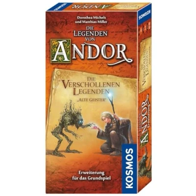 Abbildung von KOSMOS 690908 Die Legenden von Andor verschollenen Alte Geister, Erweiterung für das Grundspiel Andor, ab 10 Jahren, Fantasy Brettspiel