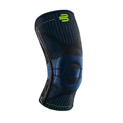 Abbildung von Bauerfeind Kniebandage „Knee Support“ mit Silikonring, Rechts &amp; links tragbar