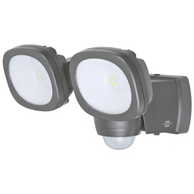 Abbildung von Brennenstuhl Batterie LED Strahler LUFOS / Kabelloser außen mit und Bewegungsmelder (mit 8 Marken LEDs, 2x 240 Lumen, für IP44, zusätzlicher Funktionseinstellung)