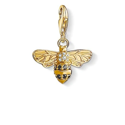 Abbildung von Thomas Sabo Damen Charm Anhänger Biene Club 925 Sterling Silber 1449 414 39