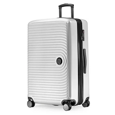 Abbildung von HAUPTSTADTKOFFER Mitte Großer Hartschalenkoffer, TSA, 4 Rollen, Check In Gepäck mit 8 cm Volumenerweiterung, 77cm, 130 Liter, Weißmatt