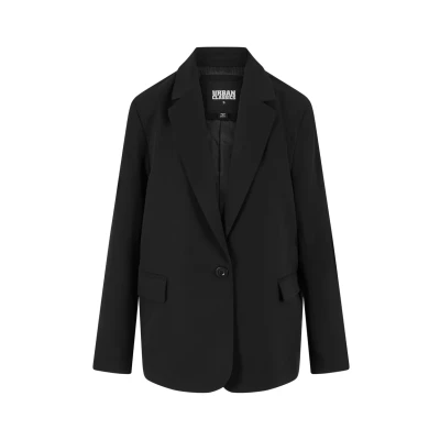 Abbildung von Urban Classics Damen Blazer Ladies Basic Blazer, klassischer für Frauen, Größen XS XL