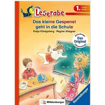 Abbildung von Das kleine Gespenst geht in die Schule Leserabe 1. Klasse Erstlesebuch für Kinder ab 6 Jahren (mit Mildenberger Silbenmethode)
