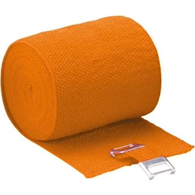 Abbildung von Höga Lastic Color, orange, 6 cm x 5 m gedehnt, dauerelastische Idealbinde, 1er Pack (1 0.036 kg)