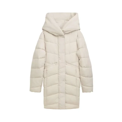Abbildung von TOM Tailor Puffer MIT Kapuze Wintermantel, Damen, Größe: XS, Dusty beige