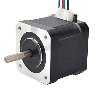 Abbildung von STEPPERONLINE Schrittmotor Nema 17 45Ncm 1.5A 12V 39mm 4 Draht 1.8 Deg Stepper Motor mit 1M für 3D Drucker