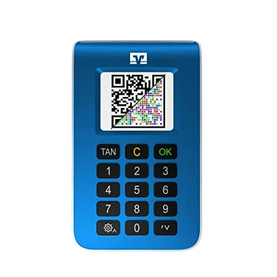 Abbildung von Reiner SCT Photo QR CHIP TAN Generator für Online Banking Sparkassen, Volksbanken, Raiffeisenbanken u.v.m.