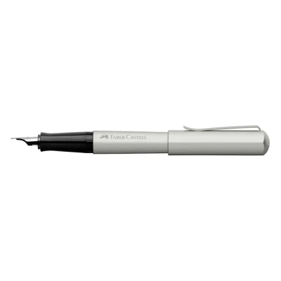 Abbildung von Faber Castell Hexo Matte Silver FP B Kostenlose Gravur
