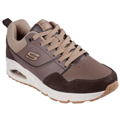 Abbildung von Skechers UNO Retro ONE Sneaker low, Herren, Größe: 44, Bruin Schuhe