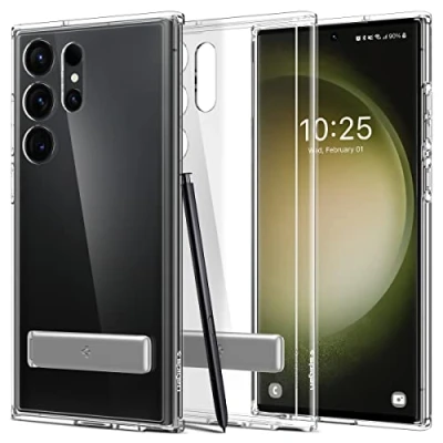 Abbildung von Spigen Ultra Hybrid S Hülle Kompatibel mit Samsung Galaxy S23 Crystal Clear