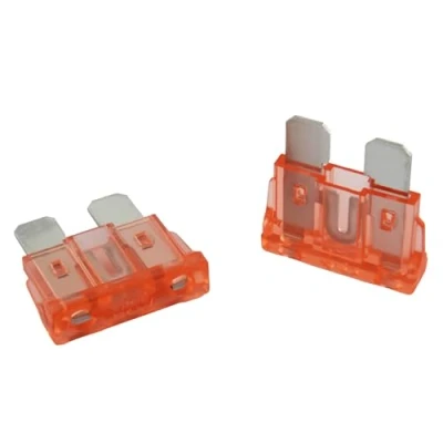 Abbildung von 5 Stk. SeKi Standard ATO Flachstecksicherung 40A orange; Auto Sicherung 19mm Flachsicherung 32V/DC Boot Wohnwagen