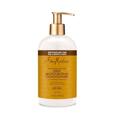 Abbildung von Shea Moisture Raw Butter Restorative Conditioner, 1er Pack (1 x 384 ml)