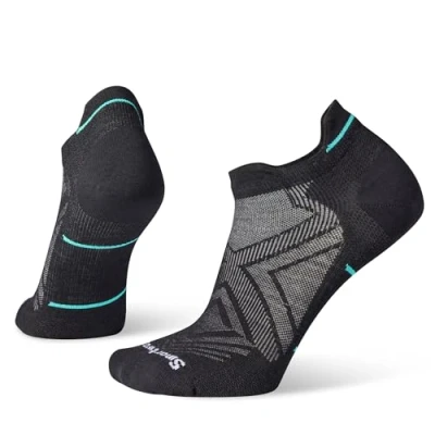 Abbildung von Smartwool RUN Cushion LOW Ankle Sportsocken, Damen, Größe: 38 41, Black