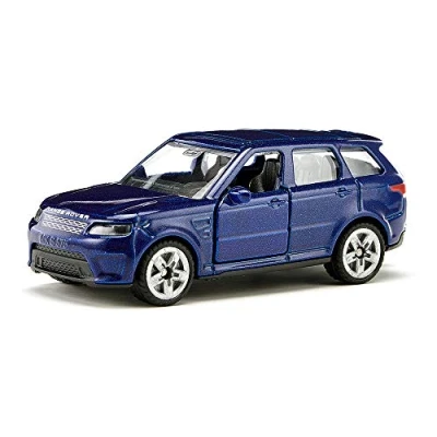 Abbildung von siku 1521, Range Rover, Metall/Kunststoff, Blau, Anhängerkupplung, Kombinierbar mit Modellen im gleichen Maßstab