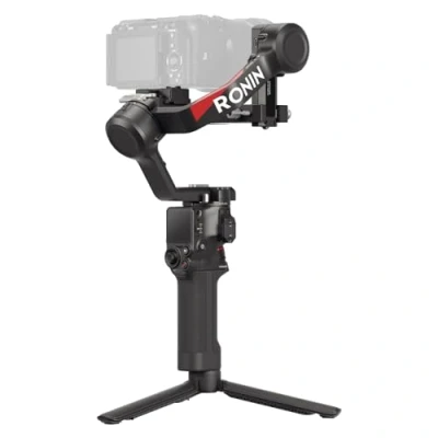 Abbildung von DJI RS 4, 3 Achsen Gimbal Stabilisator für DSLR und spiegellose Kameras Canon/Sony/Panasonic/Nikon/Fujifilm, Autom. Achsensperren, 2 Modus Joystick, Teflon Achsenarme, Kamera
