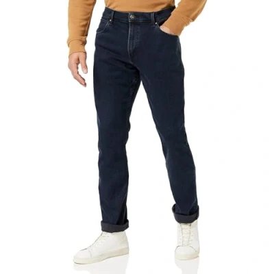 Abbildung von Wrangler Herren Red Kabel Regular Jeans, Blue Black, 34W / 30L EU