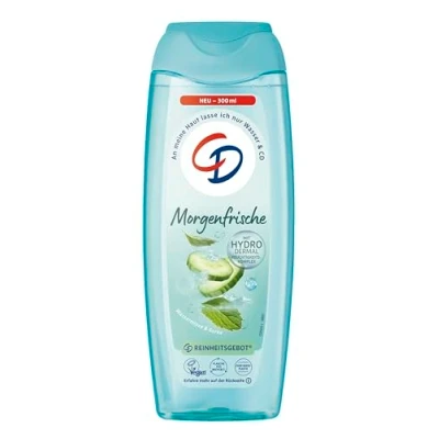 Abbildung von CD Dusche &#039;Morgenfrische&#039; Duschgel Mit Pflanzenextrakt Pflegeprodukt belebendem Duft Hydro Dermal Komplex Für empfindliche Haut geeignet ohne Mikroplastik &amp; vegan 300ml