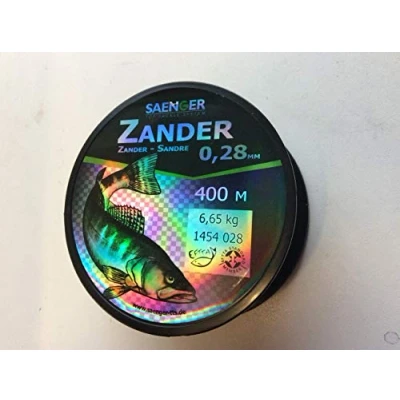 Abbildung von Specitec &quot; ZANDER Schnur Ø 0,28mm Farbe: Sand transparent Angelschnur monofil Zielfischschnur