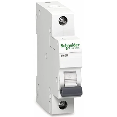 Abbildung von Schneider Electric Leitungsschutzschalter K60N 1P 10A B, A9K01110