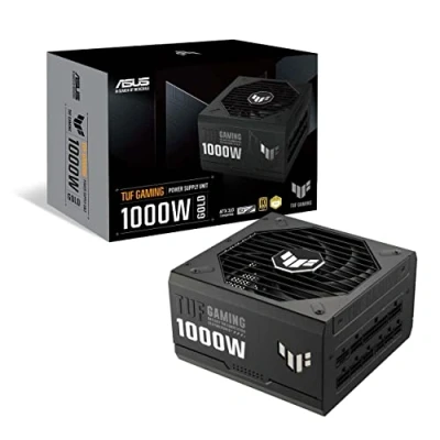 Abbildung von ASUS TUF Gaming 1000W Gold Netzteil (1000 Watt, vollmodulares Netzteil, ATX 3.0 kompatibel, Axial tech Lüfter, PCB Beschichtung, Doppelkugellager)
