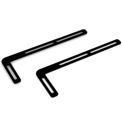 Abbildung von Vogel&#039;s SOUND 1250 Universal Soundbar Halterung zur Montage unter dem Fernseher, passend für Soundbars bis 12 kg, schwarz