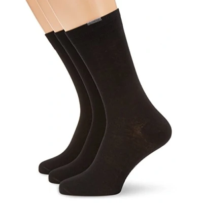 Abbildung von Nur Der 3er Pack Passt Perfekt Socken Herren, schwarz, 42