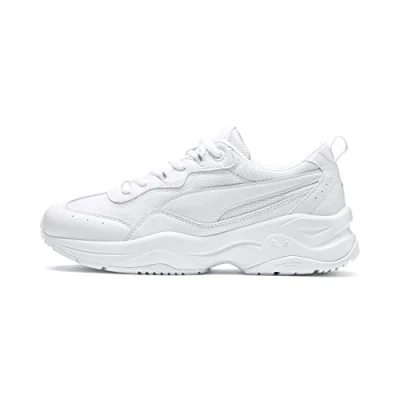 Abbildung von Puma Cilia Sneaker low, Damen, Größe: 42.5, White Lederimitat/textil