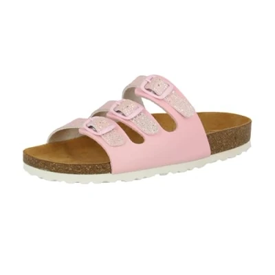 Abbildung von Lico Mädchen Bioline Free Kids Pantoletten, Rosa, 28 EU