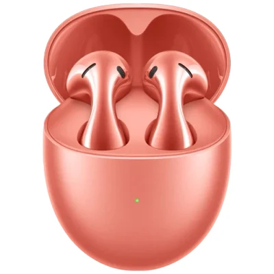 Abbildung von Ecouteurs True Wireless Huawei FreeBuds 5 avec réduction de bruit active ANC Orange Corail