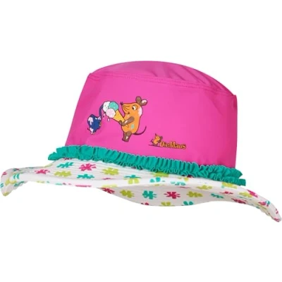 Abbildung von Playshoes Bademütze Kopfbedeckung Mädchen,Die Maus Blumen,55