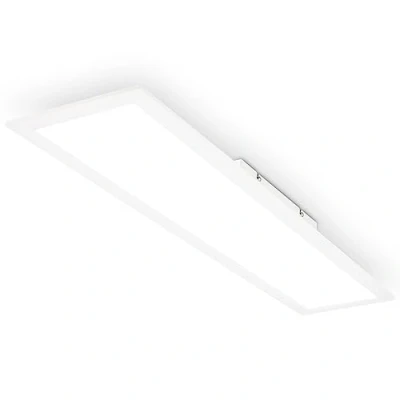 Abbildung von BRILONER Deckenlampe Bad, LED Deckenleuchte, Lampe, Badlampe IP44, Panel, Badezimmerlampe, Neutralweißes Licht 4.000K, Weiß