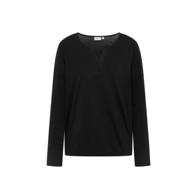 Abbildung von Cecil Imlook Langarmshirt, Damen, Größe: Medium, Schwarz