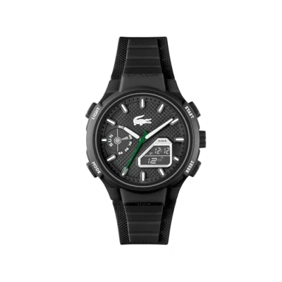 Abbildung von Lacoste Analoge Digitale Multifunktions Quarzuhr für Herren Kollektion LC33 mit Silikonarmband