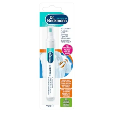 Abbildung von Dr. Beckmann eXpress Fleckenstift Effektiver Fleckentferner für unterwegs schnelle und einfache Lösung 9ml
