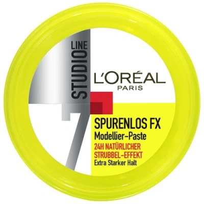 Abbildung von L&#039;Oréal Paris Studio Line Haarwachs für Strubbel Effekt, 24 h ultra starker Halt, Kein Verkleben, Spurenlos FX Modellier Paste, 1 x 75 ml