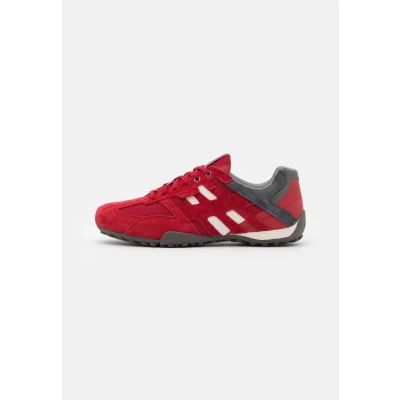 Abbildung von Geox UOMO Snake Sneaker low, Herren, Größe: 40, Red/grey Schuhe