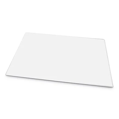 Abbildung von MAUL Schreibunterlage aus Acryl 60x40cm Bruchsichere, flache und durchsichtige Schreibtischunterlage transparent für Büro, Schreibtisch Tisch Glasklar
