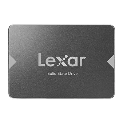 Abbildung von Lexar NS100 2,5&quot; SATA III (6Gb/s) Interne SSD 512GB, Solid State Laufwerk, Bis zu 550 MB/s Lesen, für Laptop, Desktop Computer/PC (LNS100 512AMZN)