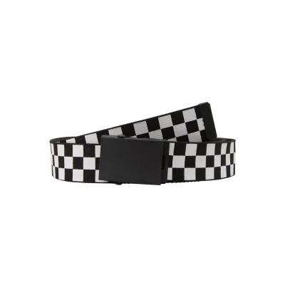 Abbildung von Urban Classics Adjustable Checker BELT Gürtel, Größe: One Size, Black/white