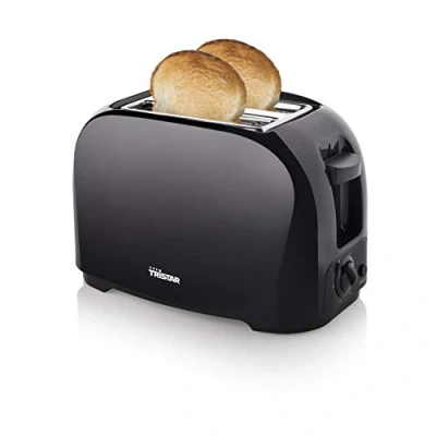 Abbildung von Tristar BR 1025 Toaster, 6 einstellbare Bräunungsstufen, mit Brötchenaufsatz und herausnehmbarem Krümelfach