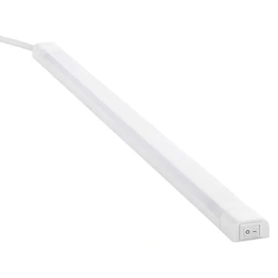 Abbildung von SEBSON LED Unterbauleuchte Küche 50cm, 4000K Neutralweiß, Lichtleiste mit Stecker und Schalter 230V, Indirekte Beleuchtung, Schrankbeleuchtung 24x13x500mm