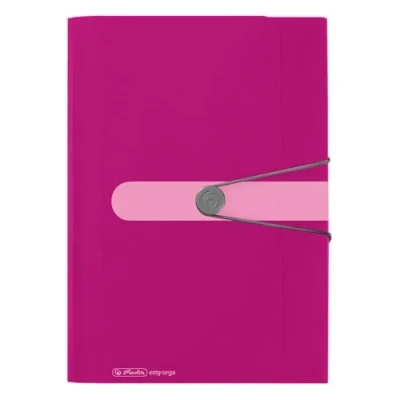 Abbildung von Herlitz 11217114 Fächermappe A4 PP 12 Fächer beere