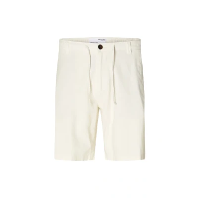 Abbildung von Selected Homme Slhregular Brody Shorts, Herren, Größe: Small, Cloud dancer