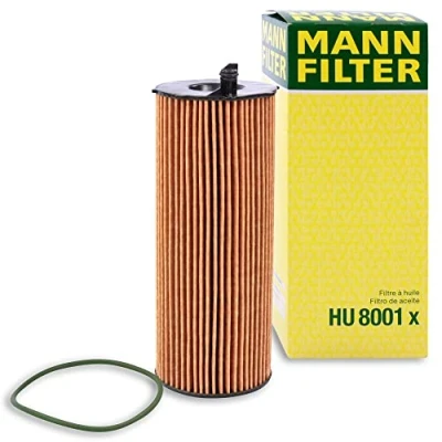Abbildung von MANN FILTER HU 8001 X Ölfilter Satz mit Dichtung / Dichtungssatz Für PKW