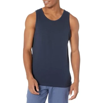 Abbildung von Amazon Essentials Herren Tanktop, Schmale Passform, Marineblau, XL