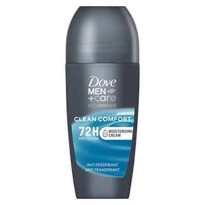 Abbildung von Dove MEN+care advanced Anti Transpirant Clean Comfort Roll On schützt 72 Stunden vor Körpergeruch und Schweiß 50 ml