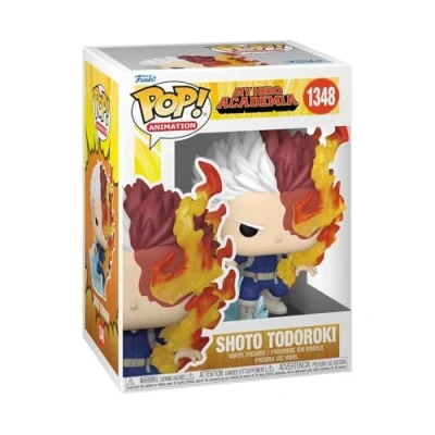 Abbildung von Funko Pop! Animation: MHA Shoto Todoroki My Hero Academia Vinyl Sammelfigur Geschenkidee Offizielle Handelswaren Spielzeug Für Kinder und Erwachsene Anime Fans Modellfigur Sammler